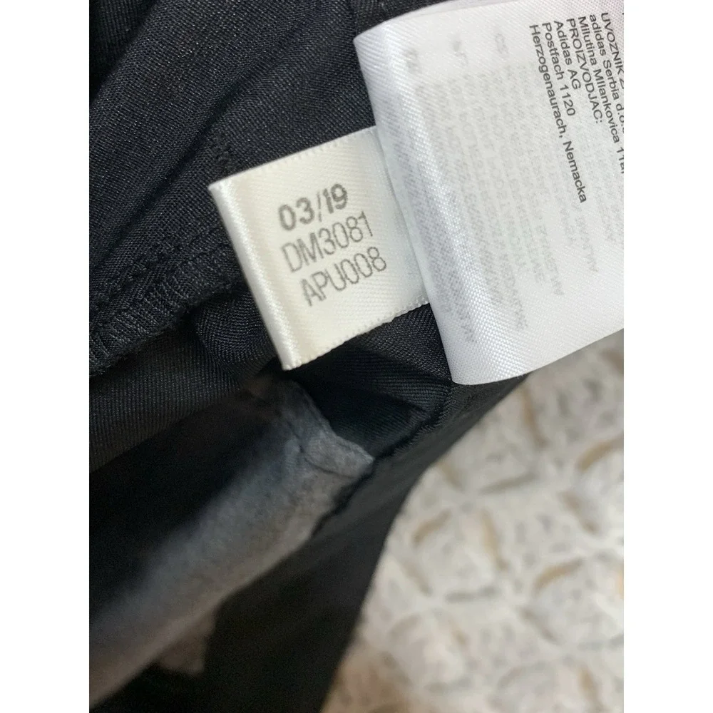 Adidas Originals Adi Golf Pants Mens‎ Tag 38x30 Black Straight Leg